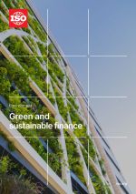 Página de portada: Green and sustainable finance
